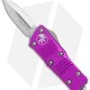 Microtech Troodon Mini D/E CA Legal OTF Auto Violet (1.9" Satin Serr) 238-6 VI