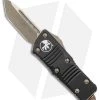 Microtech Troodon Mini T/E CA Legal OTF Auto Black (1.9" Bronze AP) 240-13AP