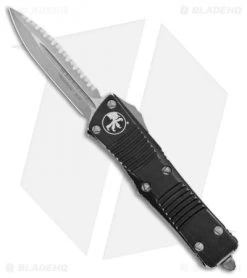 Microtech Troodon S/E OTF Automatic Knife Black Distressed (3" Apocalyptic)