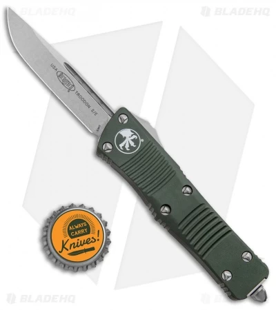 Microtech Troodon S/E OTF Automatic Knife OD Green (3" SW) 139-10OD 6 Microtech Troodon S/E OTF Automatic Knife OD Green (3" SW) 139-10OD - Image 4