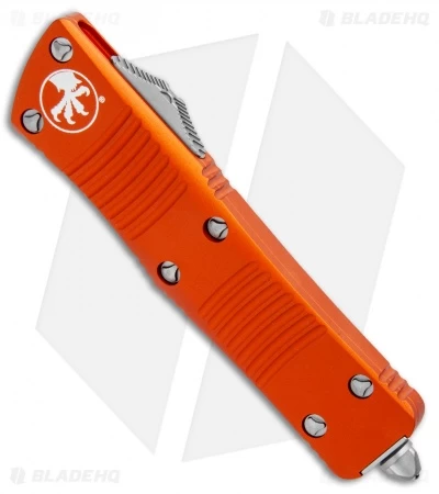 Microtech Troodon S/E OTF Automatic Knife Orange (3" Stonewash) 139-10OR 4 Microtech Troodon S/E OTF Automatic Knife Orange (3" Stonewash) 139-10OR - Image 2