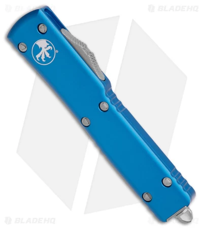 Microtech UTX-70 D/E OTF Automatic Knife Blue (2.4" Apocalyptic) 5 Microtech UTX-70 D/E OTF Automatic Knife Blue (2.4" Apocalyptic) - Image 3