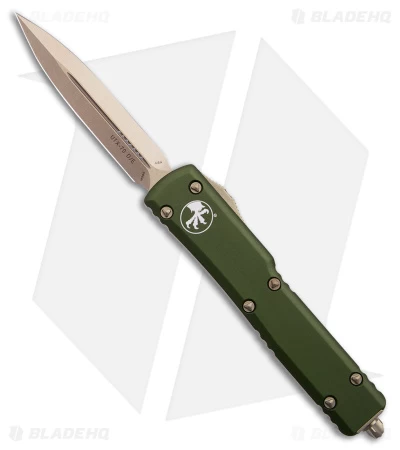 Microtech UTX-70 D/E OTF Automatic Knife OD Green (2.4" Bronze Stonewash) 3 Microtech UTX-70 D/E OTF Automatic Knife OD Green (2.4" Bronze Stonewash)