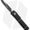 Microtech UTX-70 S/E OTF Automatic Knife Black (2.4" Two-Tone) 148-1