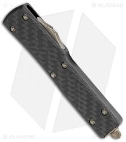 Microtech Signature Series UTX-70 T/E OTF Auto Knife CF (2.4" Bronze Apoc) 7 Microtech Signature Series UTX-70 T/E OTF Auto Knife CF (2.4" Bronze Apoc) -Microtech Shop Microtech UTX 70 TE OTF Auto Signature CF Bronzed 149 13APCFS BHQ 115378 jr spine