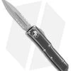 Microtech UTX-85 D/E OTF Automatic Knife (3.125" Apocalyptic Serr) 232-11DBK