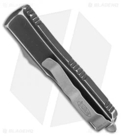 Microtech UTX-85 D/E OTF Automatic Knife (3.125" Apocalyptic Serr) 232-11DBK -Microtech Shop Microtech UTX 85 D E OTF Automatic Knife 3.125 Apocalyptic Serr 232 11DBK BHQ 117676 LS Side