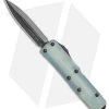 Microtech Signature Series UTX-85 D/E OTF Auto Knife G-10 Jade (3.1" DLC)