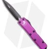 Microtech UTX-85 D/E OTF Automatic Knife Violet (3.2" Black) 232-1VI -Microtech Shop Microtech UTX 85 D EOTF Automatic Knife Violet Black 232 1VI BHQ 181087 kc