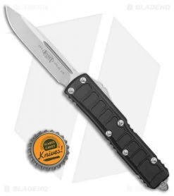 Microtech UTX-85 II Signature Series S/E OTF Auto Knife Black (3.1" SW) -Microtech Shop Microtech UTX 85 II Signature Series SE OTF Black SW BHQ 137982 jr bottlecap