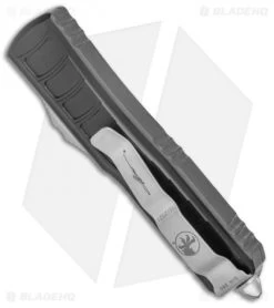 Microtech UTX-85 II Signature Series S/E OTF Auto Knife Black (3.1" SW) -Microtech Shop Microtech UTX 85 II Signature Series SE OTF Black SW BHQ 137982 jr side