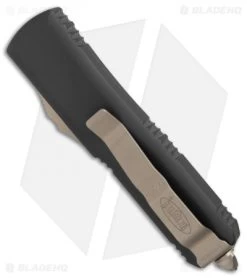 Microtech UTX-85 S/E OTF Automatic Knife Apocalyptic Black (3.125" Bronze) -Microtech Shop Microtech UTX 85 SE black bronzed 231 13 BHQ 69039 er side