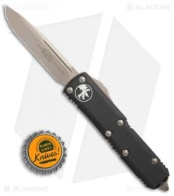 Microtech UTX-85 S/E OTF Automatic Knife Apocalyptic Black (3.125" Bronze) -Microtech Shop Microtech UTX 85 SE black bronzed 231 13 BHQ 69039 er size jr