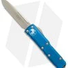 Microtech UTX-85 S/E OTF Automatic Knife Blue (3.125" Bronze) 231-13BL -Microtech Shop Microtech UTX 85 SE blue bronze 231 13BL BHQ 69040 er