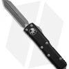 Microtech UTX-85 Spartan OTF Automatic Knife Black (3.1" Apocalyptic)