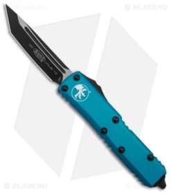 Microtech UTX-85 T/E OTF Automatic Knife Turquoise (3.1" Two-Tone) 233-1 TQ
