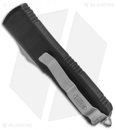 Microtech UTX-85 T/E OTF Automatic Knife Black (3.125" Black Serr) 233-2 5 Microtech UTX-85 T/E OTF Automatic Knife Black (3.125" Black Serr) 233-2 - Image 3