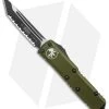 Microtech UTX-85 T/E OTF Automatic Knife OD Green (3.1" Full Serr) 233-3 OD
