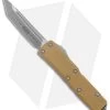 Microtech UTX-85 Signature Series T/E OTF Automatic Knife Tan G-10 (3.1" Apoc) -Microtech Shop Microtech UTX 85 TE OTF Auto Tan G 10 Apocalyptic 233 10APGTTAS BHQ 136902 jr