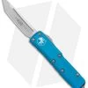 Microtech UTX-85 T/E OTF Automatic Knife Turquoise (3.125" Stonewash) 233-10TQ