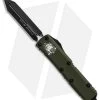Microtech UTX-85 USN-GX Spartan OTF Automatic Knife OD Green (3.125" Black) -Microtech Shop Microtech UTX 85 USN GX Spartan OD Green Black BHQ 89361 er jr