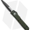 Microtech Ultratech Bayonet OTF Automatic Knife OD Green CC (3.4" Black) -Microtech Shop Microtech Ultratech Bayo OTF Auto OD Green CC Black 120 1OD BHQ 30627 jr