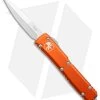 Microtech Ultratech Bayonet OTF Automatic Knife Orange Al (3.4" Satin ELMAX)