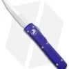 Microtech Ultratech Bayonet Knife Purple OTF Automatic (3.4" Satin) 120-4PU