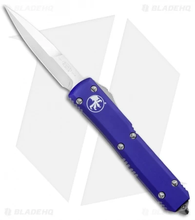 Microtech Ultratech Bayonet Knife Purple OTF Automatic (3.4" Satin) 120-4PU 3 Microtech Ultratech Bayonet Knife Purple OTF Automatic (3.4" Satin) 120-4PU