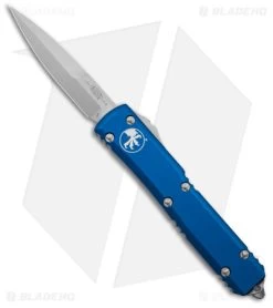 Microtech Ultratech Bayonet OTF Automatic Knife Blue CC (3.4" SW) 120-10BL