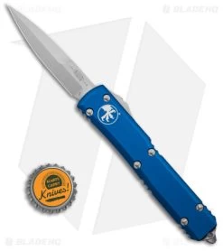 Microtech Ultratech Bayonet OTF Automatic Knife Blue CC (3.4" SW) 120-10BL -Microtech Shop Microtech Ultratech Bayonet OTF Automatic Knife Blue 3in SW BHQ 25464 td size