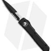 Microtech Ultratech Bayonet OTF Auto Knife Tactical Black (3.4" Black Serr)