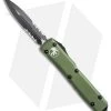 Microtech Ultratech D/E OTF Automatic Knife OD Green CC (3.4" Black Serr)