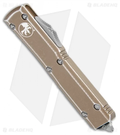 Microtech Ultratech D/E OTF Automatic Distressed (3.4" SW Full Serr) 122-12DTA 4 Microtech Ultratech D/E OTF Automatic Distressed (3.4" SW Full Serr) 122-12DTA - Image 2