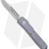 Microtech Ultratech S/E OTF Automatic Gray (3.4" Stonewash Serr) 121-11 GY -Microtech Shop Microtech Ultratech DE OTF Auto Gray CC SW Serr 121 11GY BHQ 93235 jr