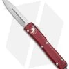 Microtech Ultratech D/E OTF Automatic Knife Merlot Red (3.4" Stonewash) -Microtech Shop Microtech Ultratech DE OTF Auto Merlot Red SW BHQ 157399 jr