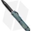 Microtech Ultratech D/E OTF Automatic Knife Natural G-10 Jade (3.4" Black) -Microtech Shop Microtech Ultratech DE OTF Auto Natural G 10 Black 122 1GTJG BHQ 104186 jr