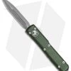 Microtech Ultratech D/E OTF Auto Knife OD Green CC (3.4" Apocalyptic) 122-10APOD -Microtech Shop Microtech Ultratech DE OTF Auto OD Green CC Apocalyptic 122 10APOD BHQ 80388 jr