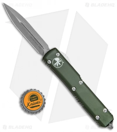 Microtech Ultratech D/E OTF Auto Knife OD Green CC (3.4" Apocalyptic) 122-10APOD 6 Microtech Ultratech D/E OTF Auto Knife OD Green CC (3.4" Apocalyptic) 122-10APOD - Image 4