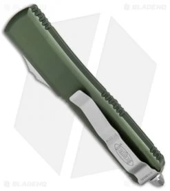 Microtech Ultratech D/E OTF Auto Knife OD Green CC (3.4" Apocalyptic) 122-10APOD 8 Microtech Ultratech D/E OTF Auto Knife OD Green CC (3.4" Apocalyptic) 122-10APOD -Microtech Shop Microtech Ultratech DE OTF Auto OD Green CC Apocalyptic 122 10APOD BHQ 80388 jr side