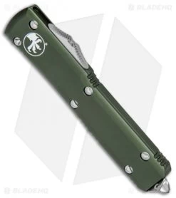 Microtech Ultratech D/E OTF Auto Knife OD Green CC (3.4" Apocalyptic) 122-10APOD 7 Microtech Ultratech D/E OTF Auto Knife OD Green CC (3.4" Apocalyptic) 122-10APOD -Microtech Shop Microtech Ultratech DE OTF Auto OD Green CC Apocalyptic 122 10APOD BHQ 80388 jr spine