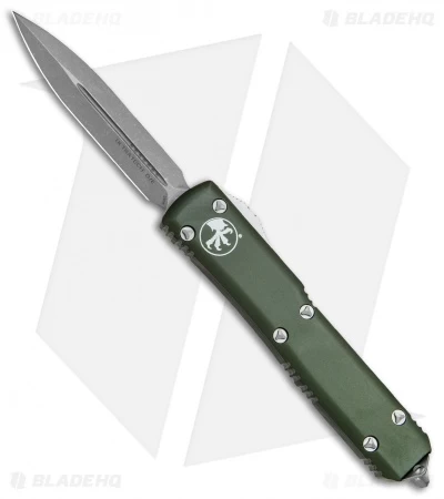 Microtech Ultratech D/E OTF Auto Knife OD Green CC (3.4" Apocalyptic) 122-10APOD 3 Microtech Ultratech D/E OTF Auto Knife OD Green CC (3.4" Apocalyptic) 122-10APOD