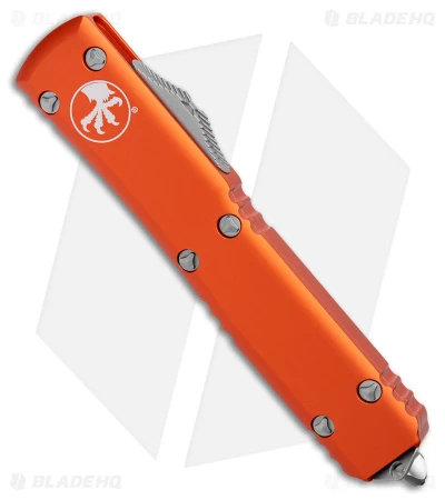 Microtech Ultratech Dagger D/E OTF Automatic Knife Orange (3.4" Stonewash) 4 Microtech Ultratech Dagger D/E OTF Automatic Knife Orange (3.4" Stonewash) - Image 2