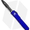 Microtech Ultratech D/E OTF Automatic Knife Purple CC (3.4" Black Serr) 122-2PU -Microtech Shop Microtech Ultratech DE OTF Auto Purple CC Black Serr 122 2PU BHQ 51906 jr 1