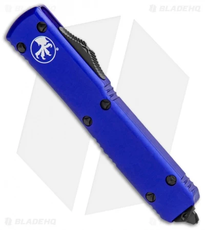 Microtech Ultratech D/E OTF Automatic Knife Purple CC (3.4" Black Serr) 122-2PU 4 Microtech Ultratech D/E OTF Automatic Knife Purple CC (3.4" Black Serr) 122-2PU - Image 2