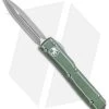 Microtech Ultratech D/E OTF Automatic Knife Distressed OD Green (3.4" Stonewash)