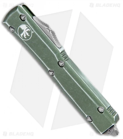 Microtech Ultratech D/E OTF Automatic Knife Distressed OD Green (3.4" Stonewash) 4 Microtech Ultratech D/E OTF Automatic Knife Distressed OD Green (3.4" Stonewash) - Image 2