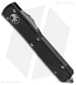 Microtech Ultratech Bayonet OTF Automatic Knife CC (3.4" Black Serr) 120-2 6 Microtech Ultratech Bayonet OTF Automatic Knife CC (3.4" Black Serr) 120-2 -Microtech Shop Microtech Ultratech OTF Bayo S E Black Serr 120 2CC BHQ 51240 jr spine