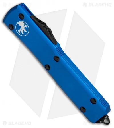 Microtech Ultratech Bayonet OTF Automatic Knife Blue CC (3.4" Black) 4 Microtech Ultratech Bayonet OTF Automatic Knife Blue CC (3.4" Black) - Image 2