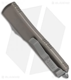 Microtech Ultratech Spartan OTF Automatic Knife Tan CC (3.4" Apocalyptic) -Microtech Shop Microtech Ultratech OTF Spartan Tan Apocalyptic 223 10APCCTA BHQ 51914 jr side